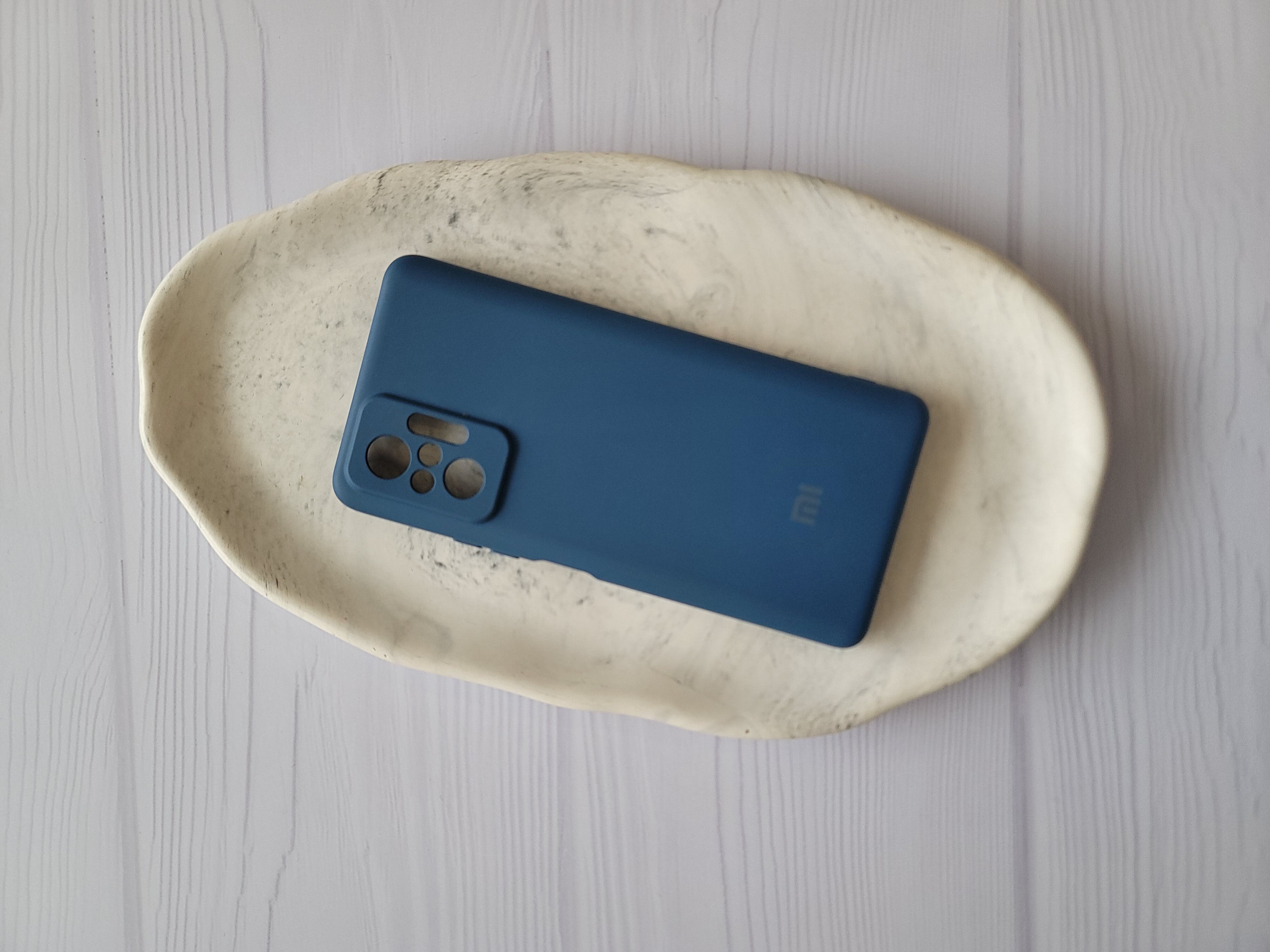 قاب گوشی redmi not 10 pro 4g سولید سرمه ای