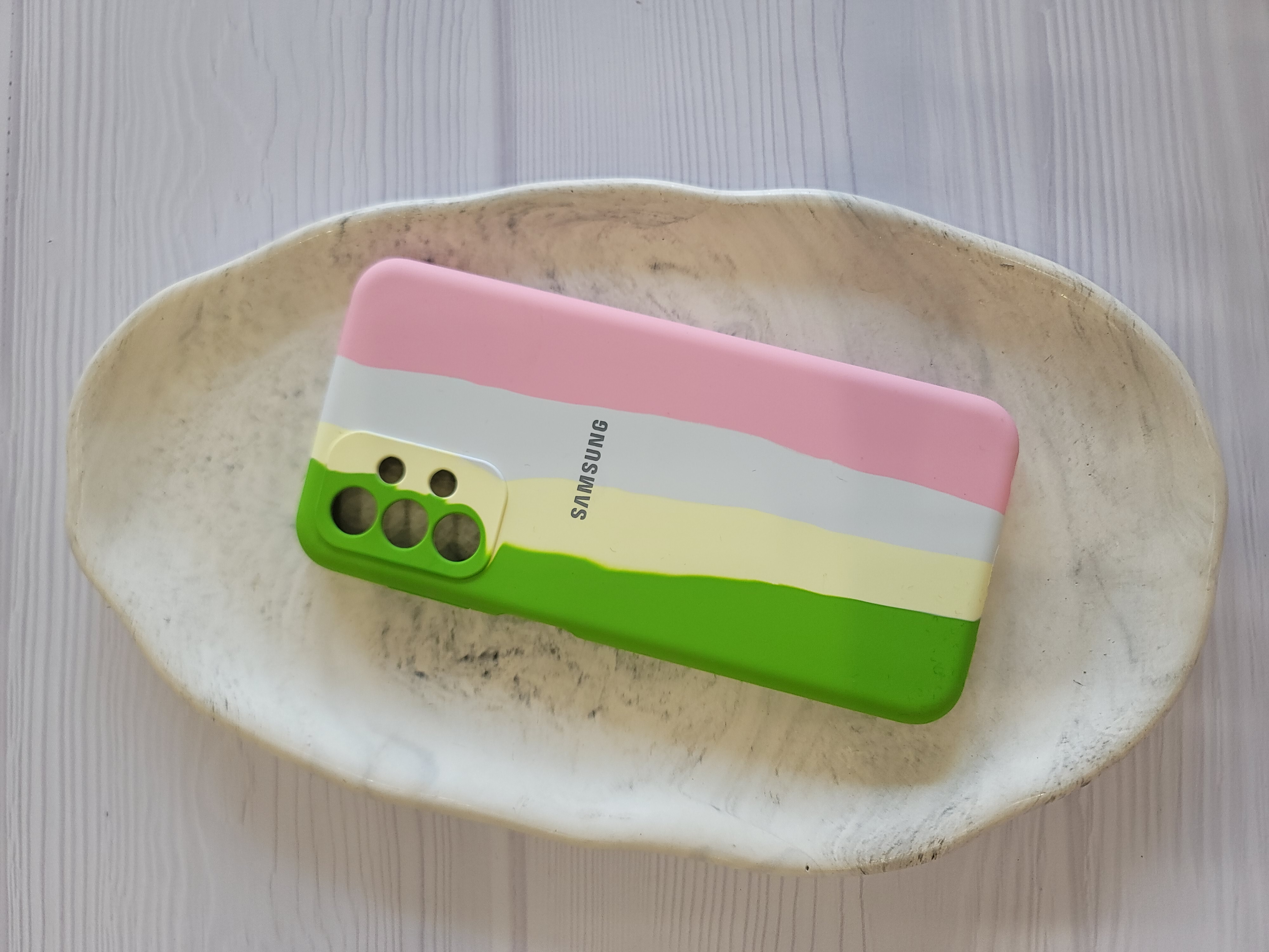 قاب گوشی a23 سیلیکونی پاکنی اورجینال آبرنگی