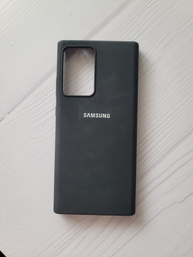 قاب گوشی not 20ultra سیلیکونی مشکی
