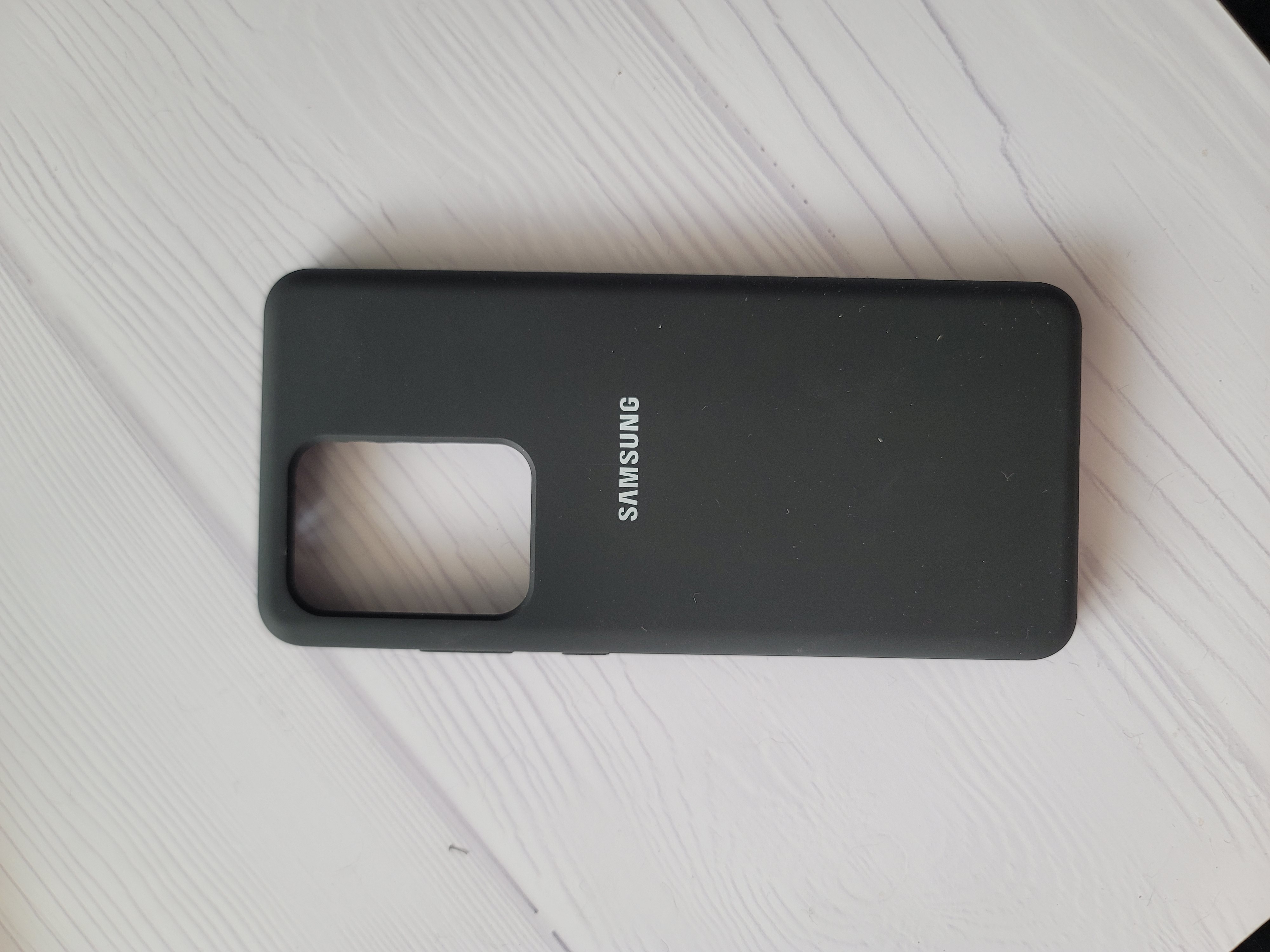 قاب گوشی s20 ultra سیلیکونی مشکی