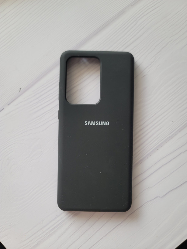 قاب گوشی s20 ultra سیلیکونی مشکی
